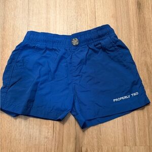 Properly Tied Kids Blue Shorts